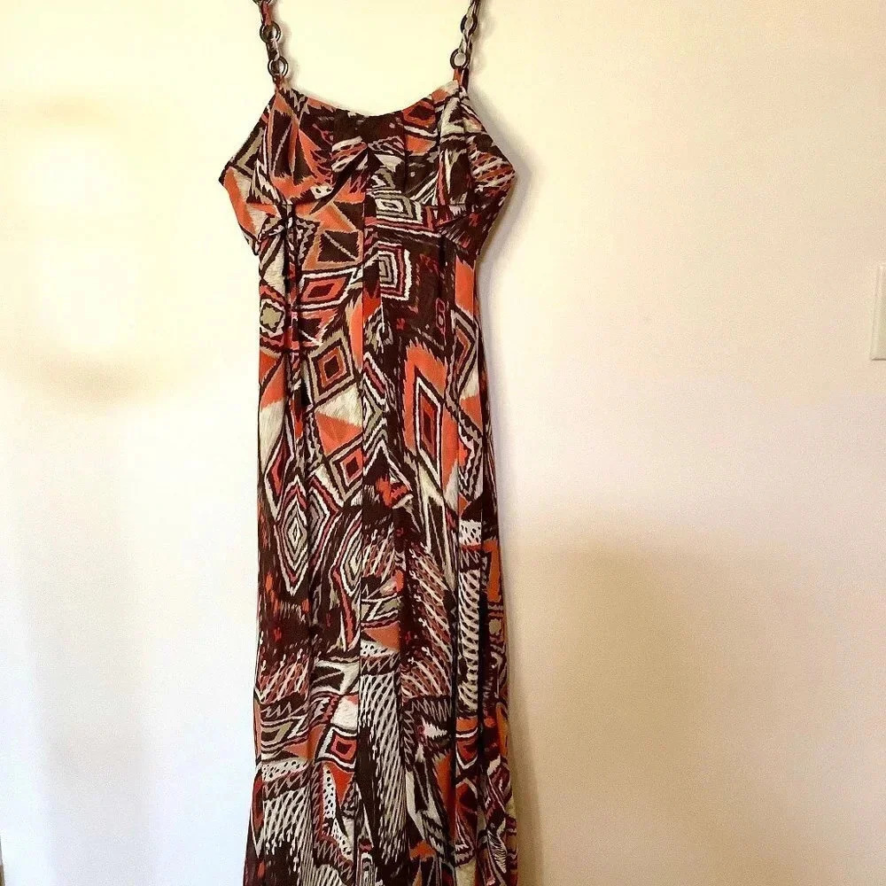 Nine West Maxi Sundress, Vintage by Classic Style, Size 8 - Picture 2 of 10